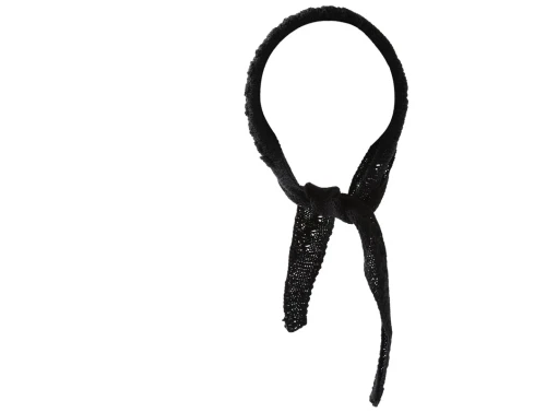 Name It black lille striktørklæde